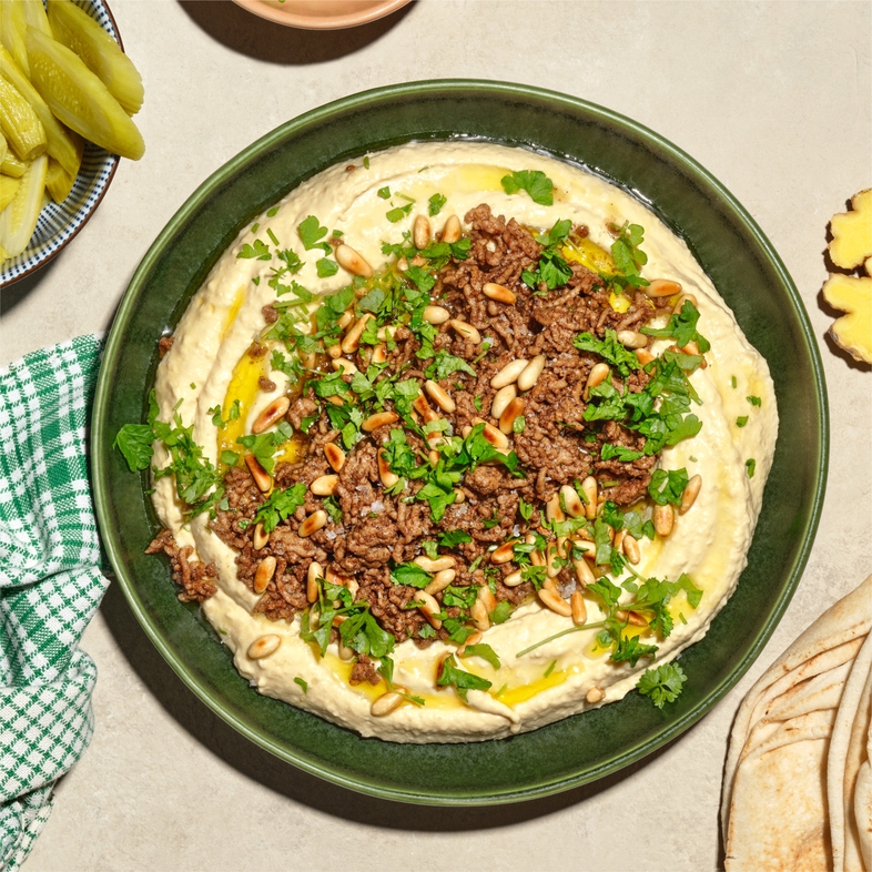 Hummus Bil Lahme - Recept | Sevan